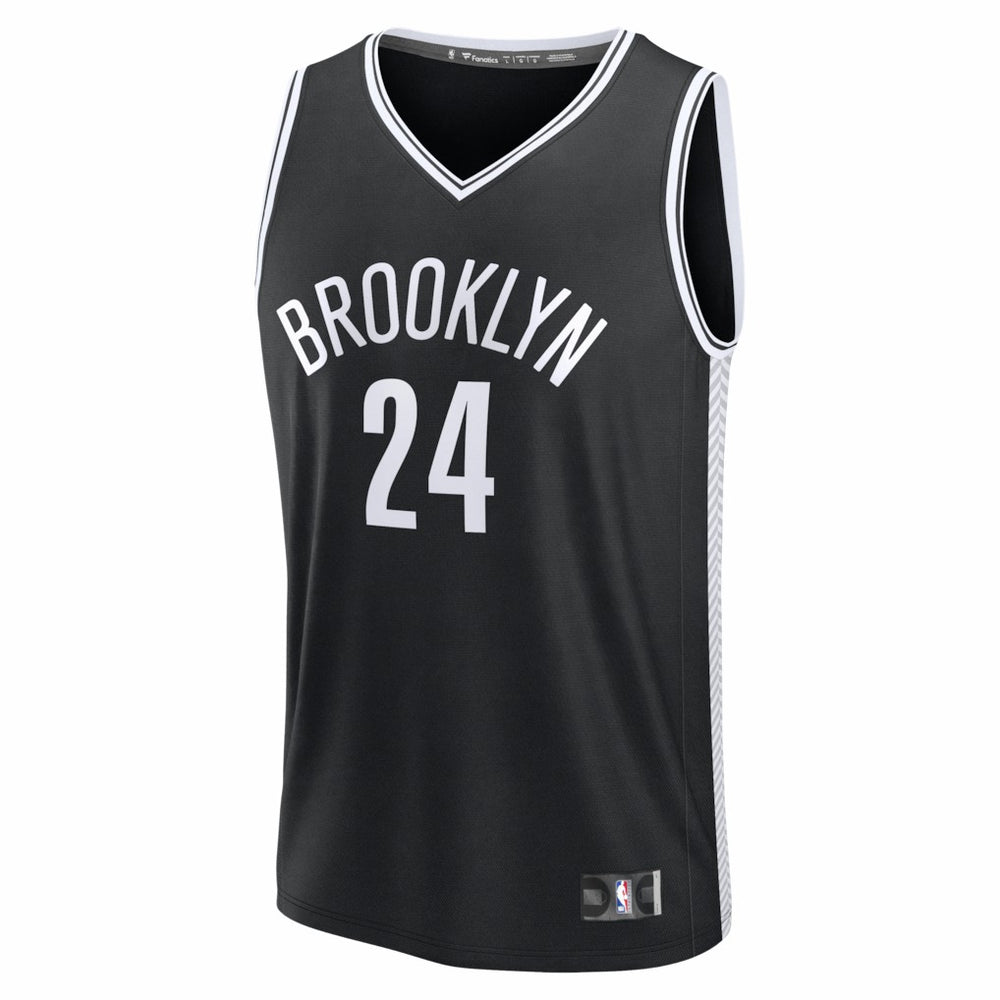 Fanatics Cam Thomas Brooklyn Nets Fast Break Replica Jersey