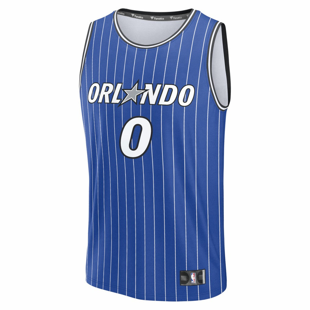 Fanatics Anthony Black Orlando Magic Fast Break Replica Jersey