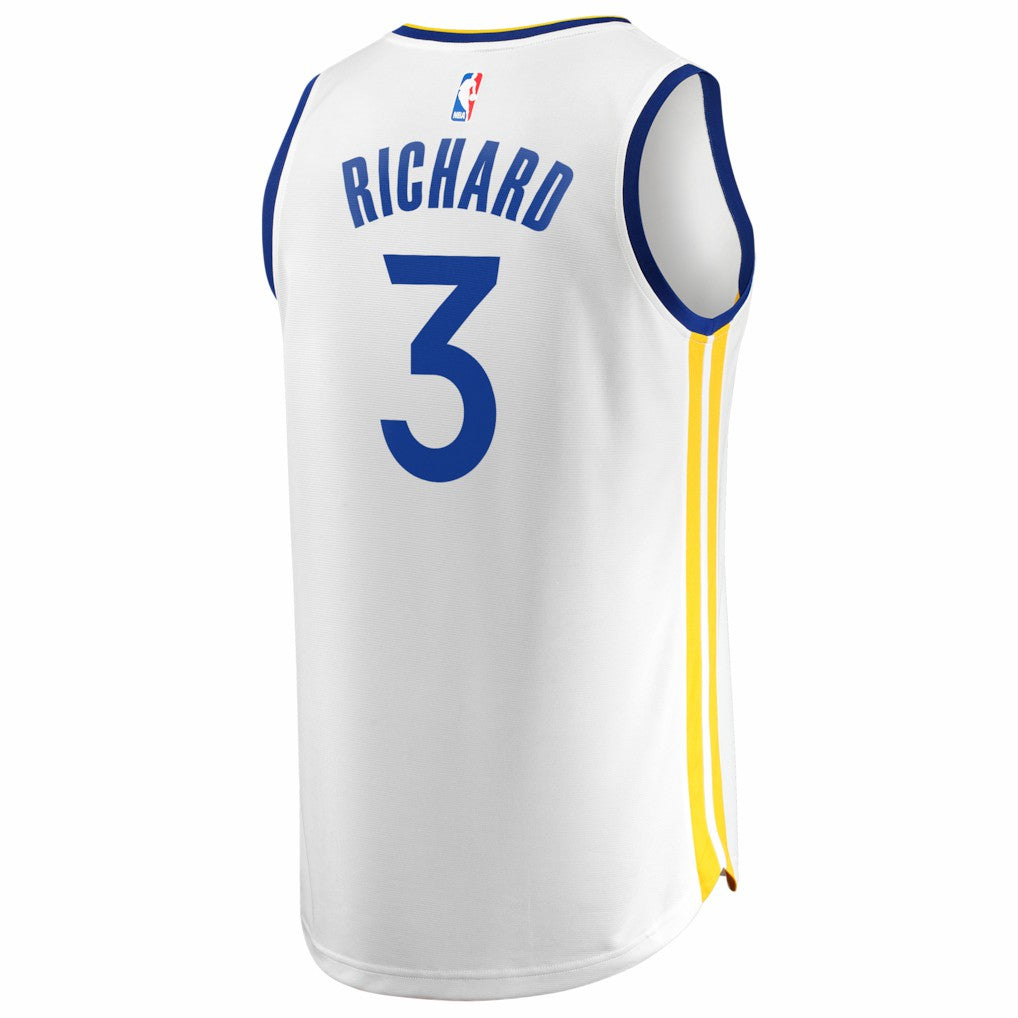 Fanatics Will Richard Golden State Warriors Fast Break Replica Jersey sale