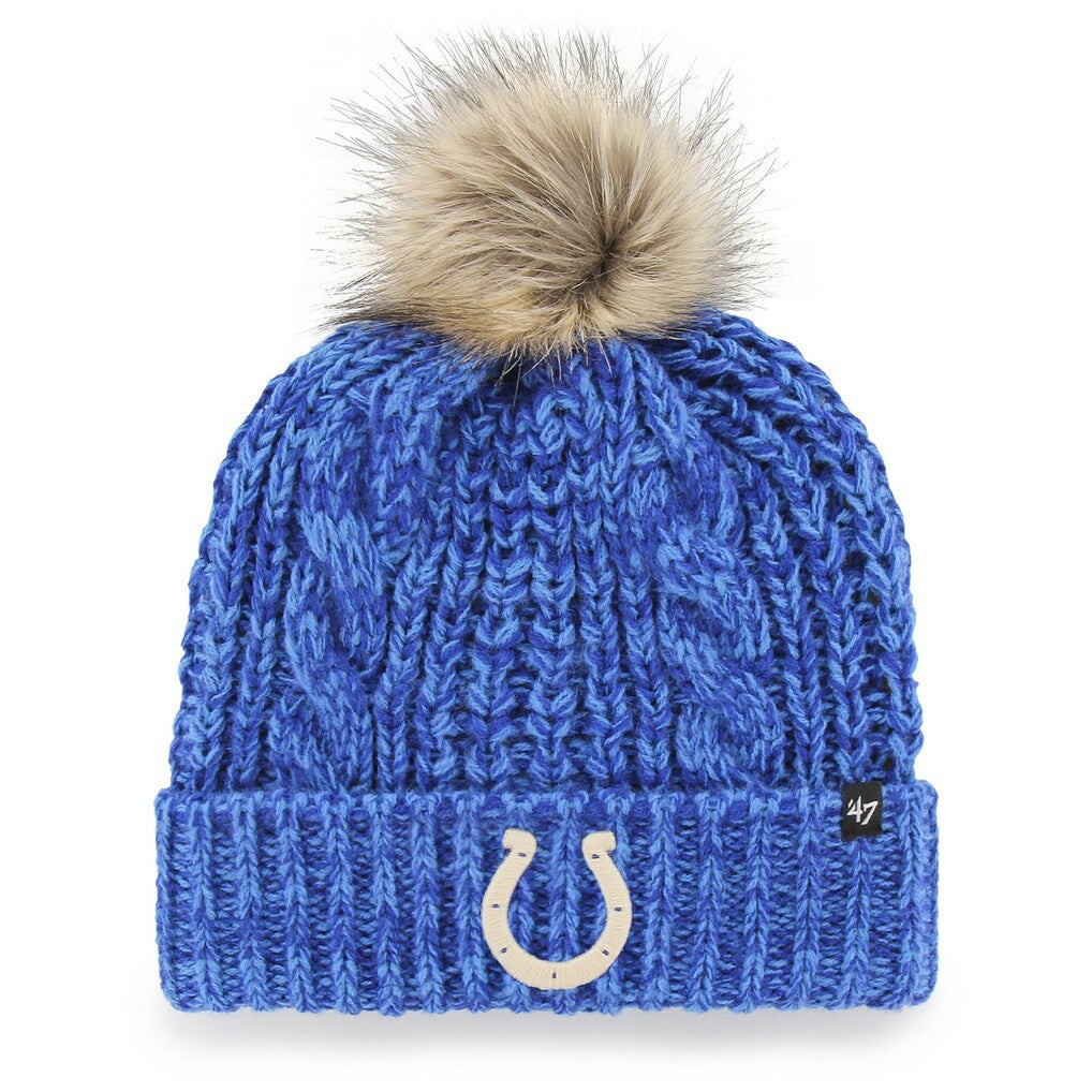 '47 Women's Meeko Cuffed Knit Hat with Pom - Indianapolis Colts Hats
