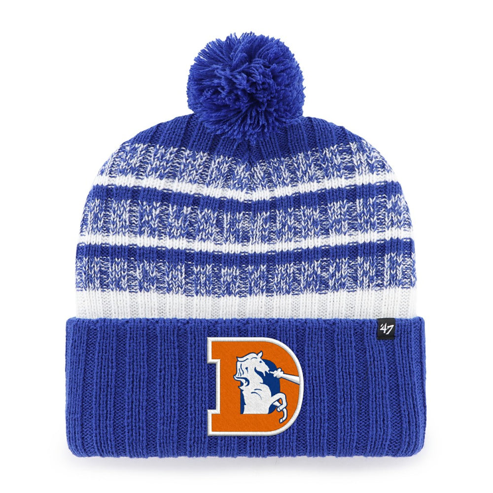 '47 Tavern Cuffed Knit Hat with Pom - Denver Broncos Hats