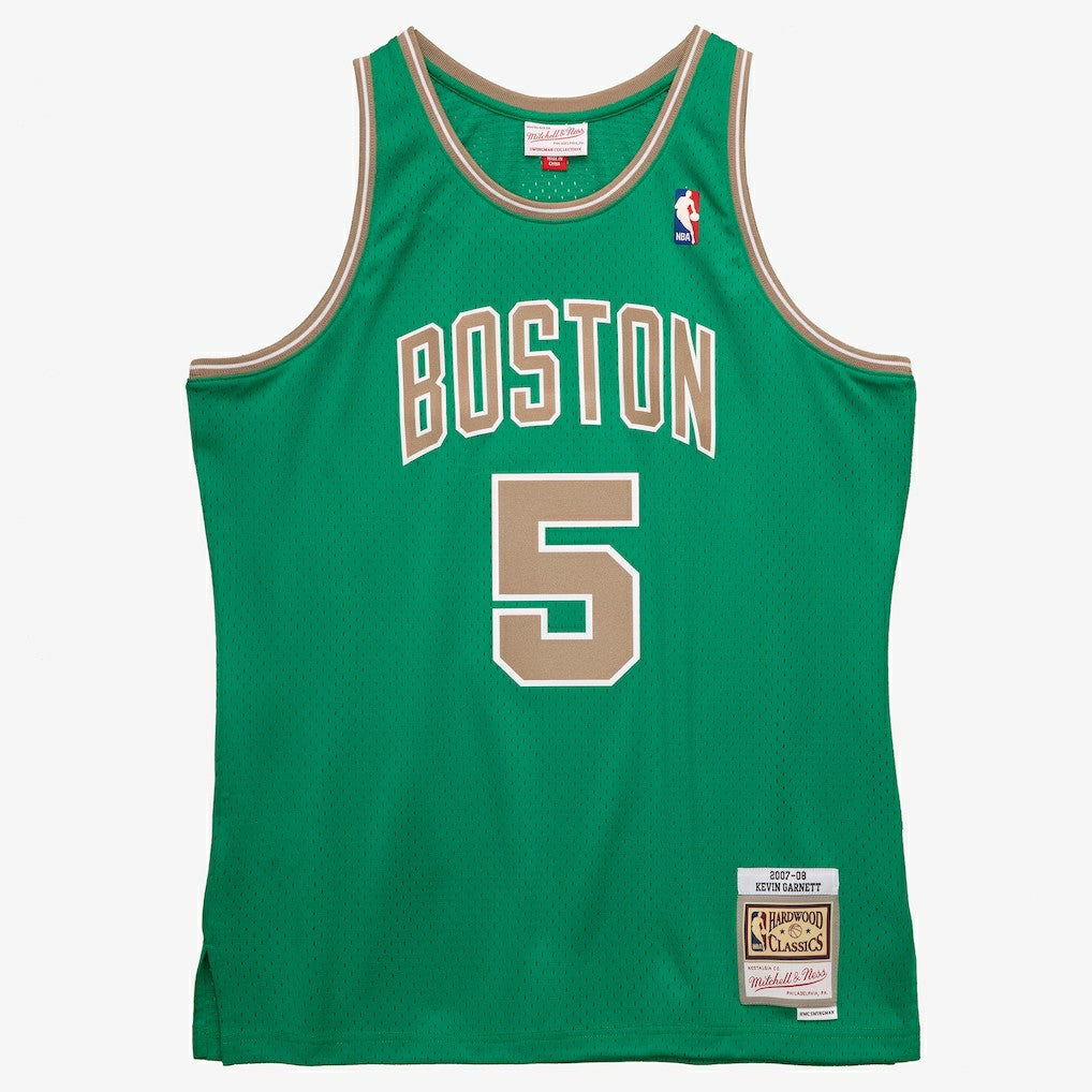 Mitchell & Ness Kevin Garnett Boston Celtics 2007-08 Hardwood Classics Swingman Jersey