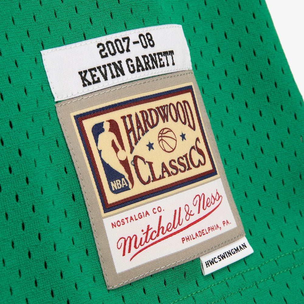 Mitchell & Ness Kevin Garnett Boston Celtics 2007-08 Hardwood Classics Swingman Jersey