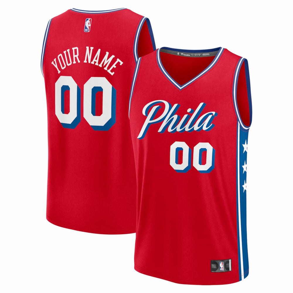 Fanatics Philadelphia 76ers Fastbreak Custom Jersey