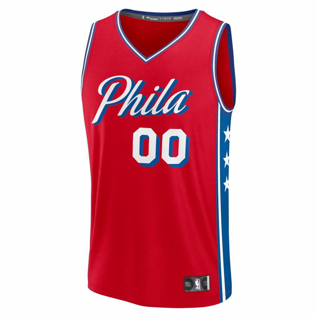 Fanatics Philadelphia 76ers Fastbreak Custom Jersey