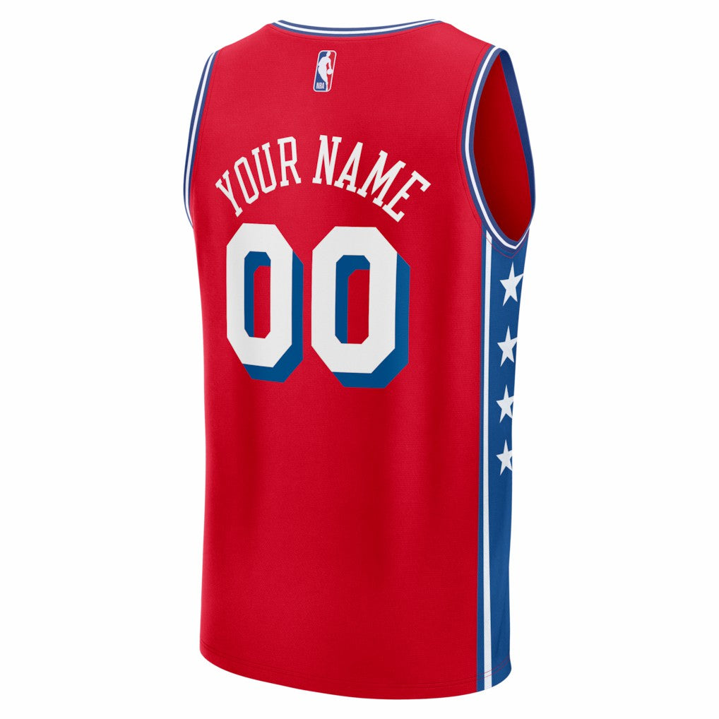 Fanatics Philadelphia 76ers Fastbreak Custom Jersey