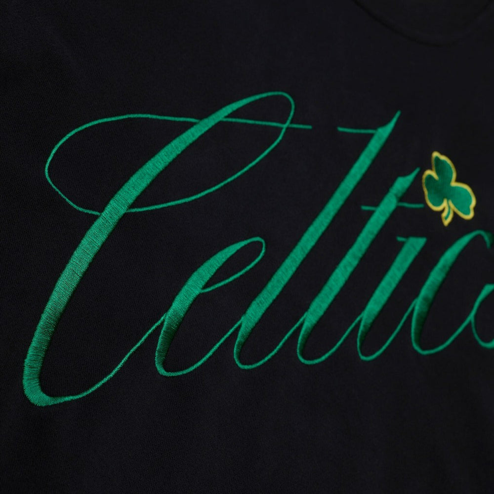 Mitchell & Ness Boston Celtics Women's Hardwood Classics Script Lightweight Sweatshirt