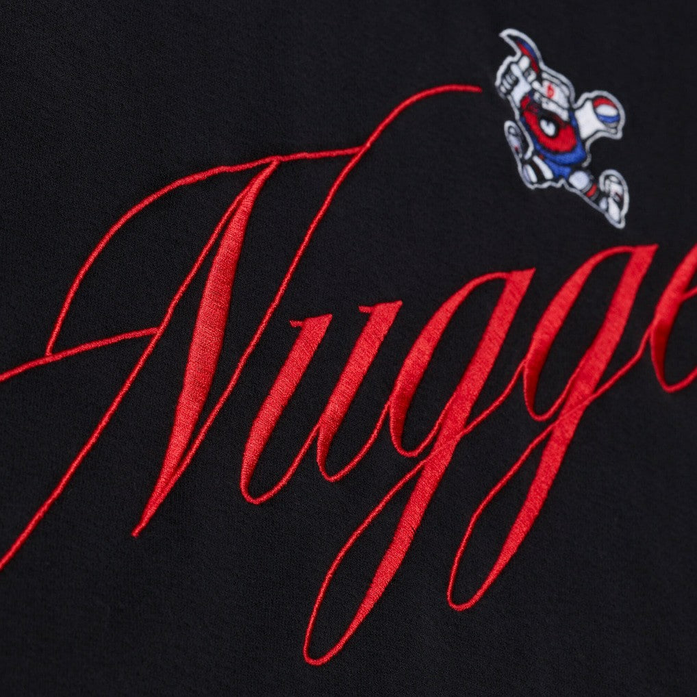 Mitchell & Ness Denver Nuggets Women's Hardwood Classics Script Lightweight Sweatshirt sale