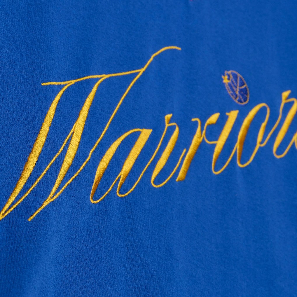 Mitchell & Ness Golden State Warriors Women's Hardwood Classics Script Lightweight Sweatshirt sale