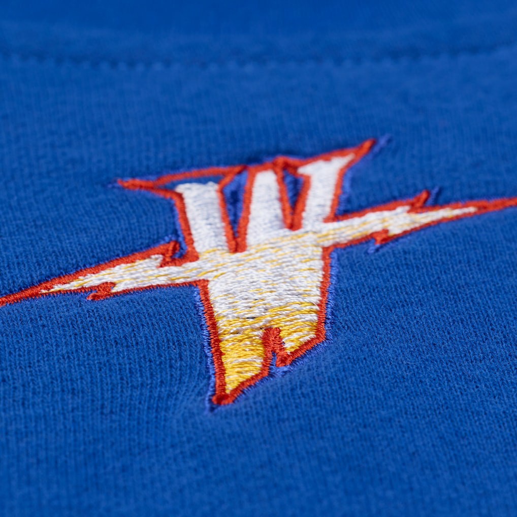 Mitchell & Ness Golden State Warriors Women's Hardwood Classics Script Lightweight Sweatshirt sale