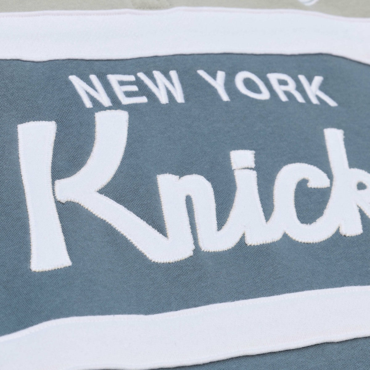 Mitchell & Ness New York Knicks Thunderstorm Head Coach Quarter-Zip Jacket