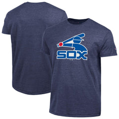 Navy Chicago White Sox Champion Cooperstown Logo Tri-Blend T-Shirt