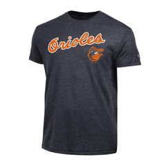 Black Baltimore Orioles Champion Cooperstown Logo Tri-Blend T-Shirt