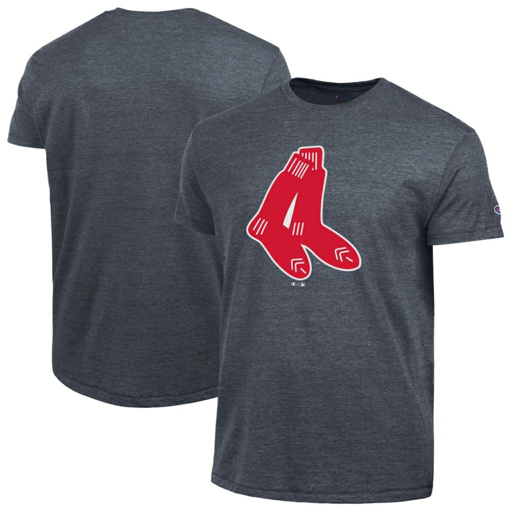 Navy Boston Red Sox Champion Cooperstown Logo Tri-Blend T-Shirt