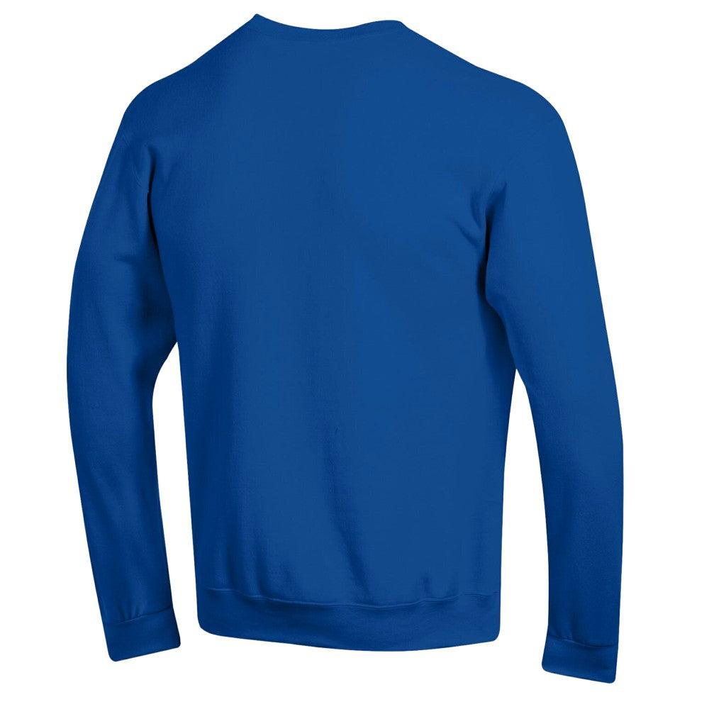 Royal Los Angeles Dodgers Champion Powerblend Wordmark Sweatshirt