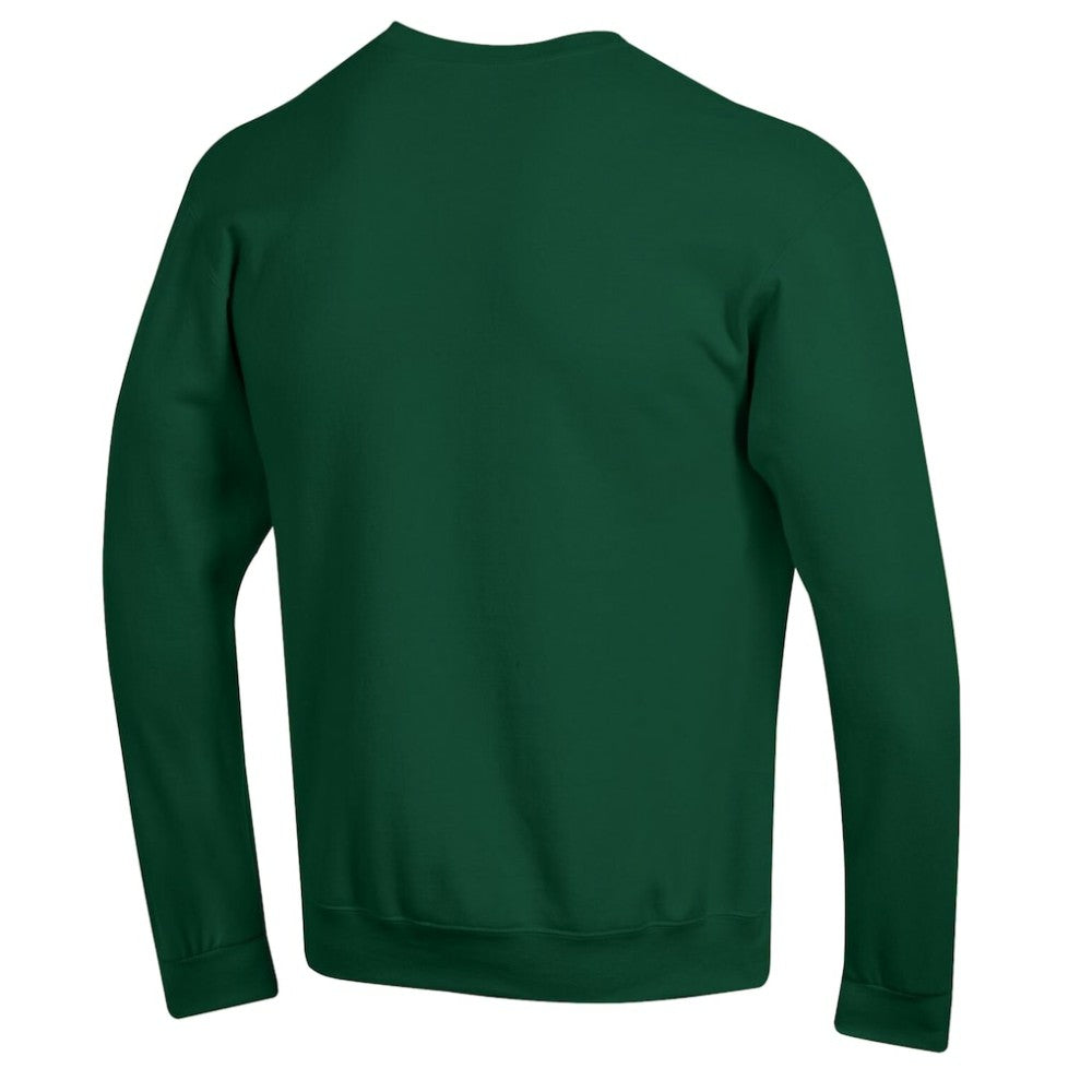 Green Athletics Champion Powerblend Wordmark Sweatshirt