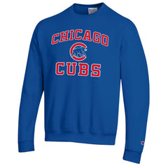 Royal Chicago Cubs Champion Heart & Soul Powerblend Sweatshirt