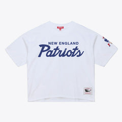 Women's Head Coach Cropped T-Shirt - New England Patriots T-shirts