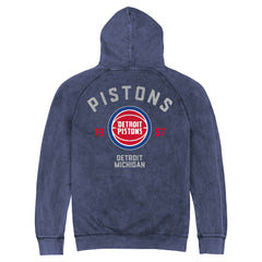 Detroit Pistons Stadium Essentials Unisex Get Back Vintage Raglan Hoodie sale