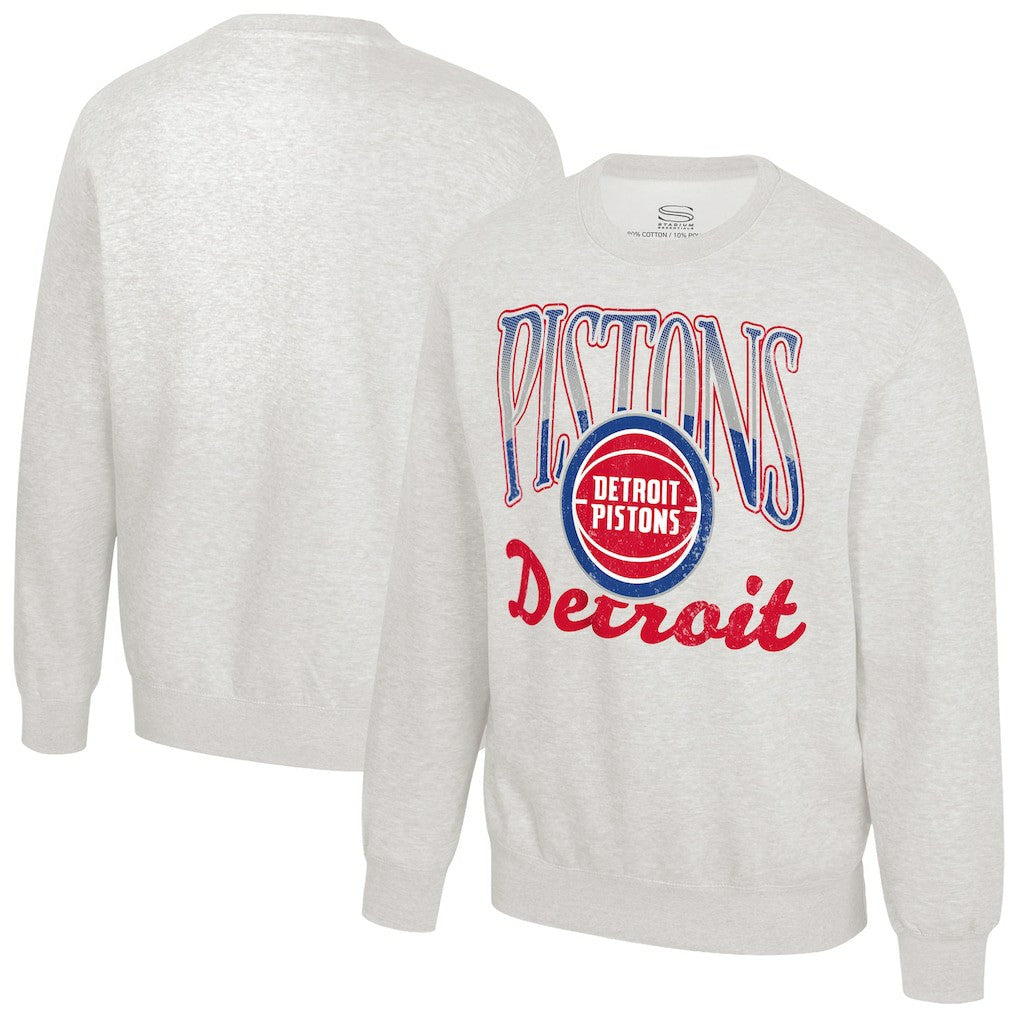 Detroit Pistons Stadium Essentials Unisex Sky High Fleece Sweatshirt sale