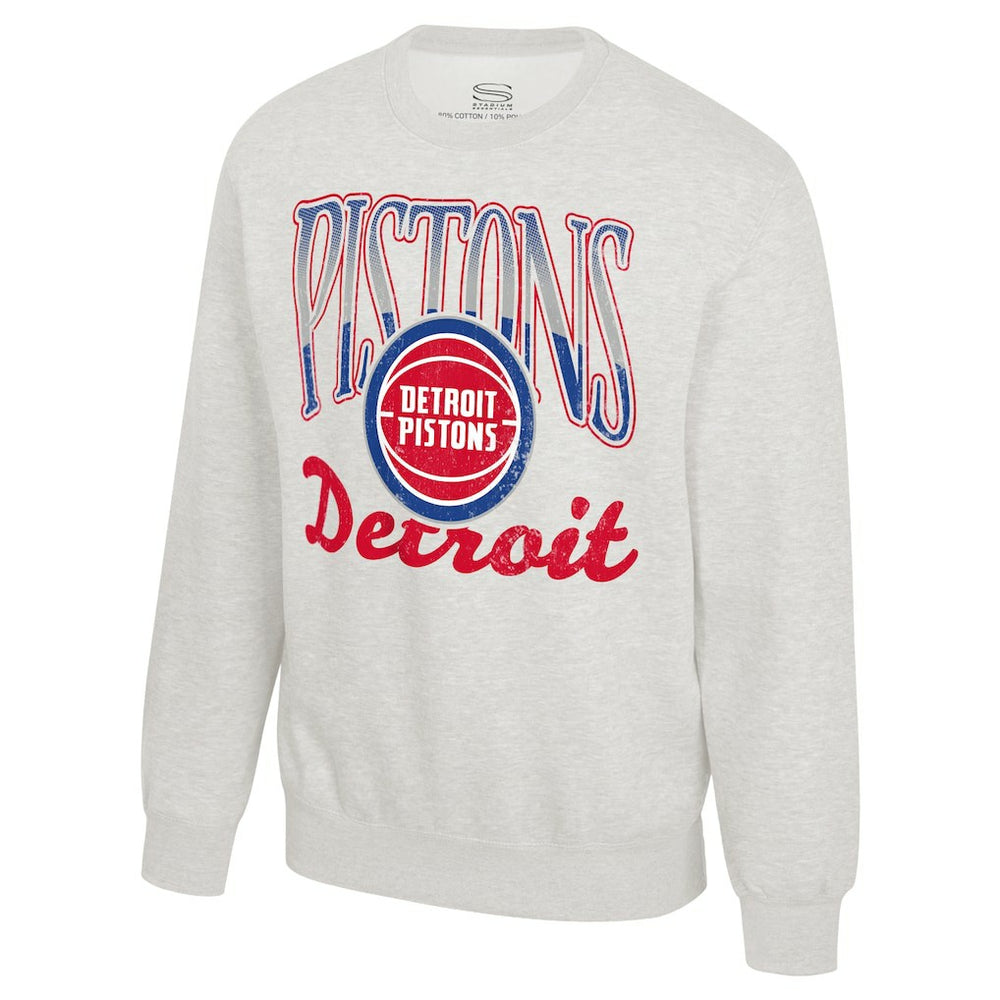 Detroit Pistons Stadium Essentials Unisex Sky High Fleece Sweatshirt sale
