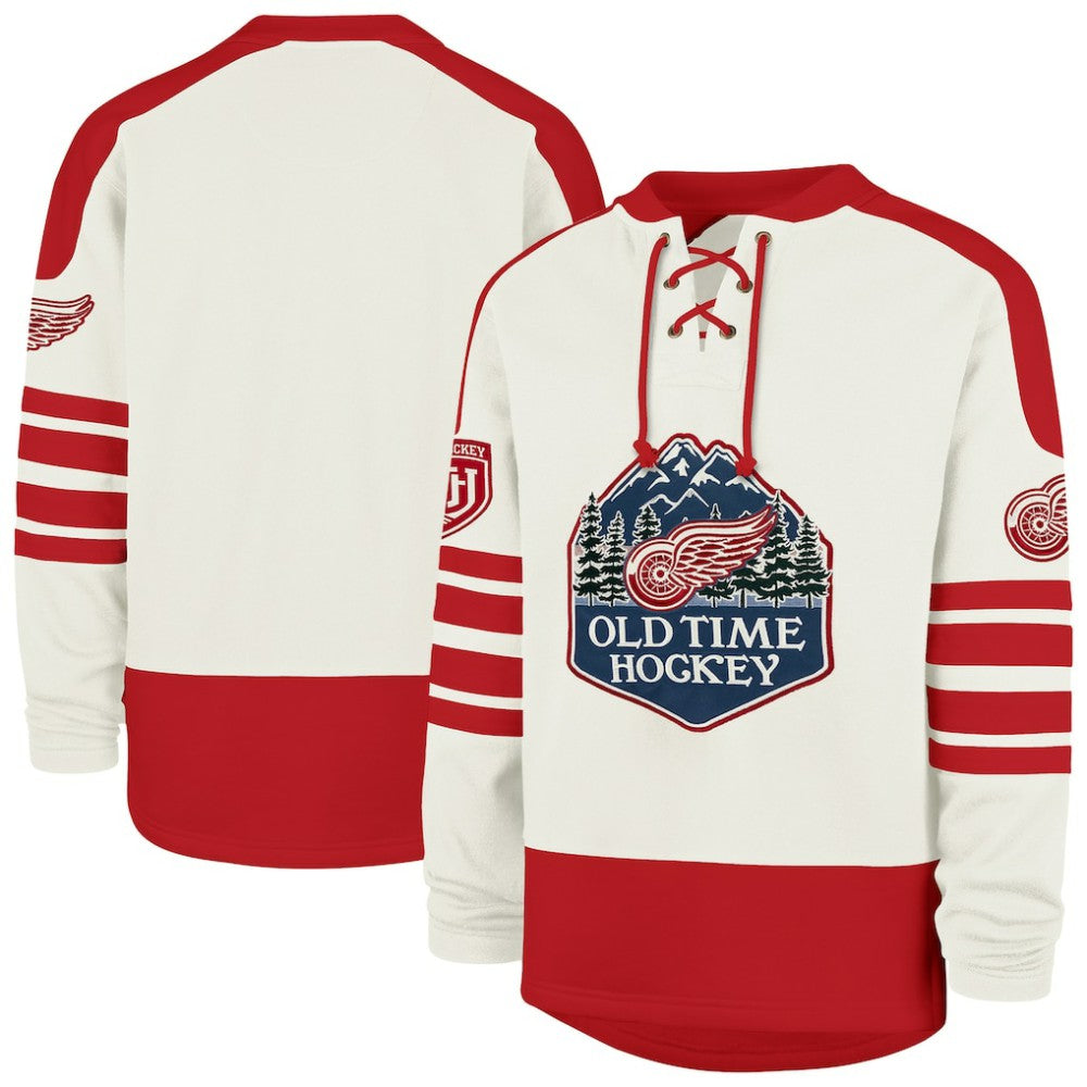 NHL Detroit Red Wings '47 Pond Hockey Trio Eternal Lacer Sweatshirt