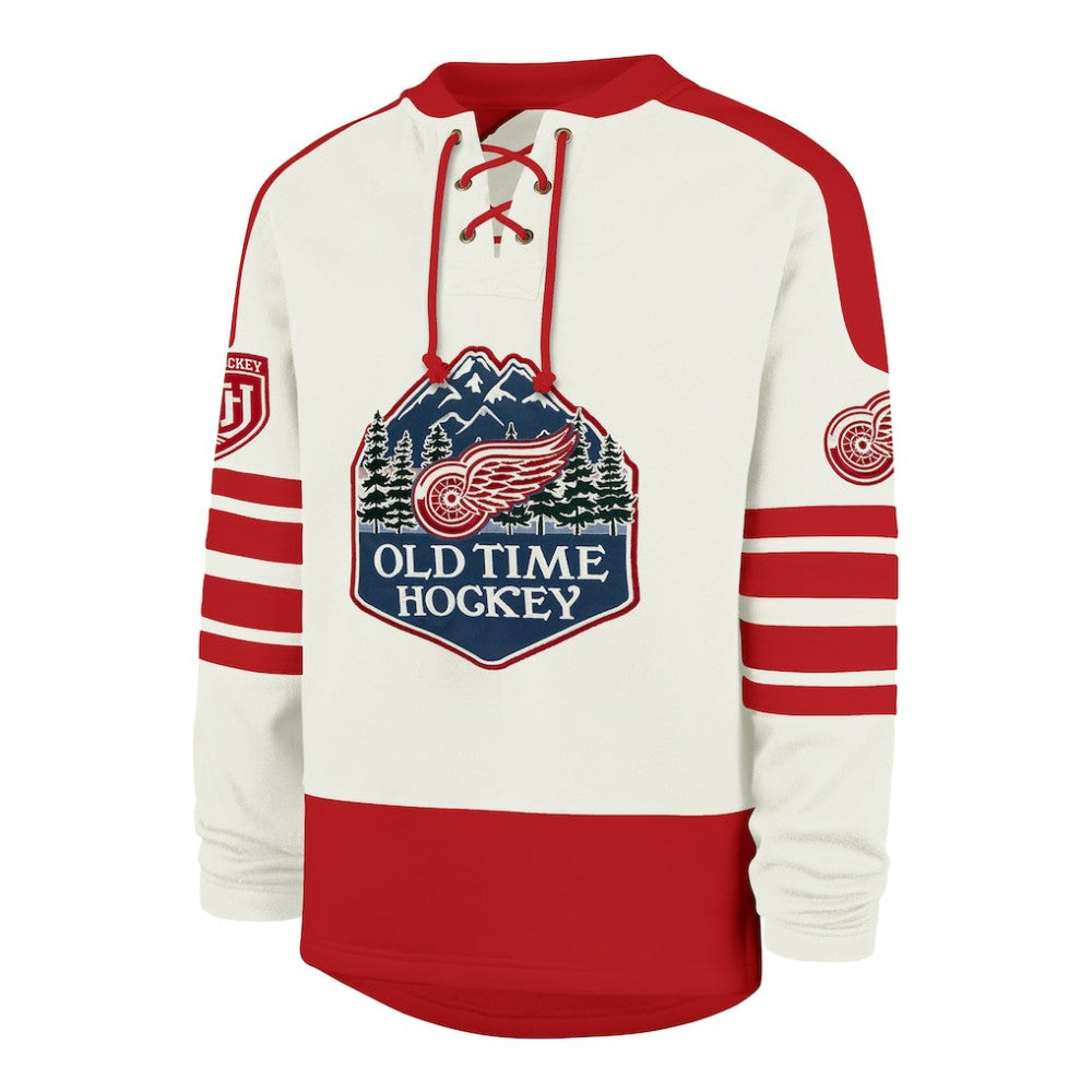 NHL Detroit Red Wings '47 Pond Hockey Trio Eternal Lacer Sweatshirt