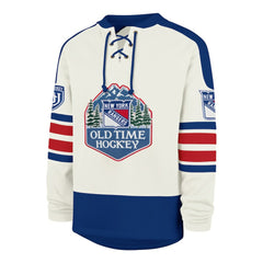 NHL New York Rangers '47 Pond Hockey Trio Eternal Lacer Sweatshirt