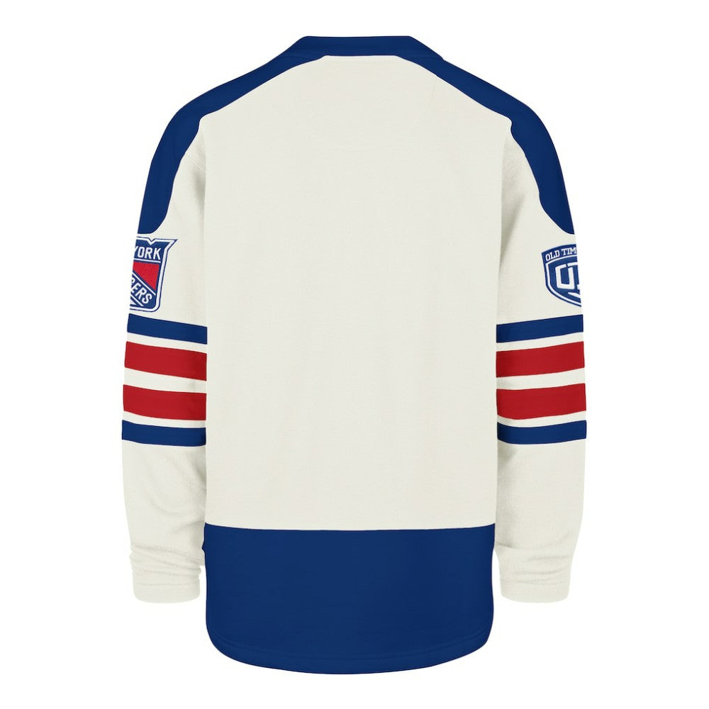 NHL New York Rangers '47 Pond Hockey Trio Eternal Lacer Sweatshirt