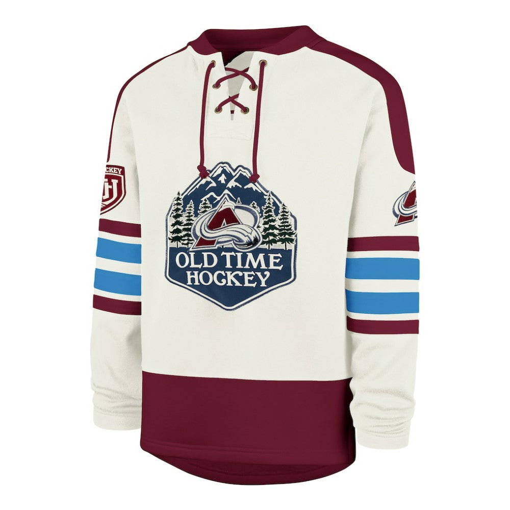 NHL Colorado Avalanche '47 Pond Hockey Trio Eternal Lacer Sweatshirt