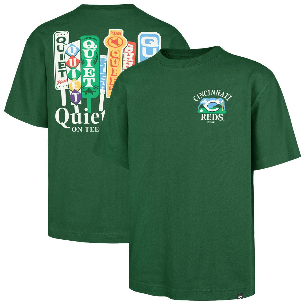 Green Cincinnati Reds '47 Plackard Foundation T-Shirt