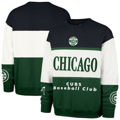Green Chicago Cubs '47 Tee Up Maximalist Fleece Sweatshirt