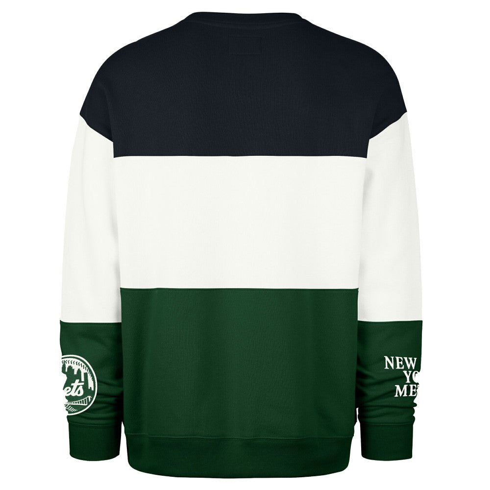 Green New York Mets '47 Tee Up Maximalist Fleece Sweatshirt
