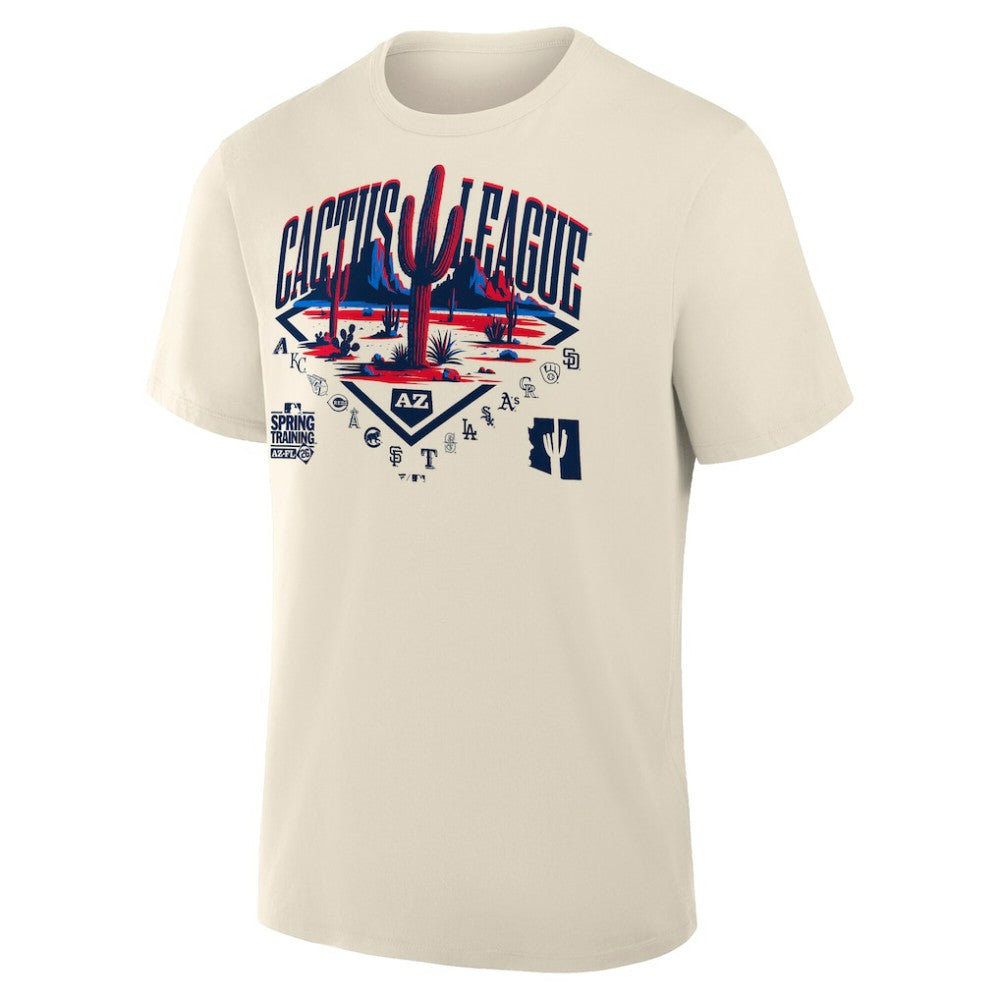 Cream 2026 Spring Training Cactus League T-Shirt