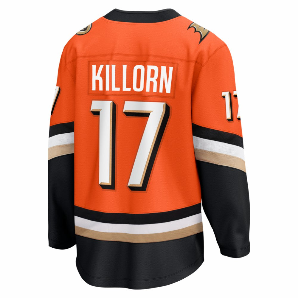 NHL Alex Killorn Anaheim Ducks Fanatics Home Breakaway Jersey