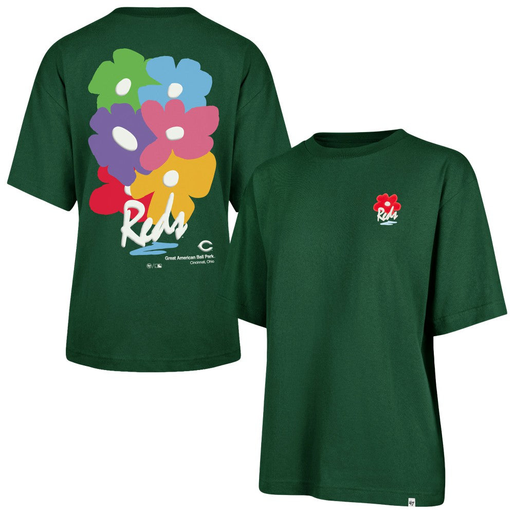 Dark Green Cincinnati Reds '47 Unisex Gallery Foundation T-Shirt