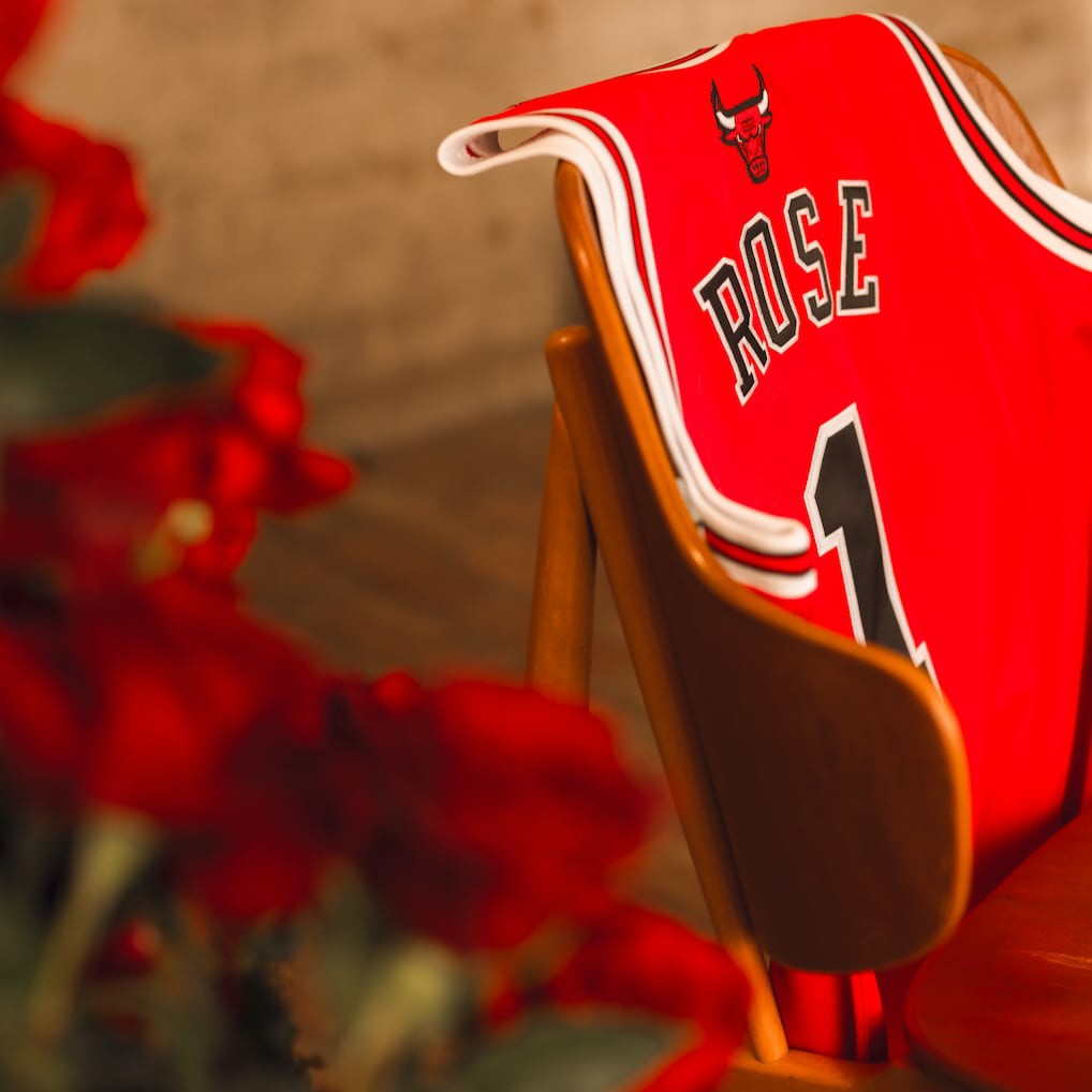 Mitchell & Ness Derrick Rose Chicago Bulls 2008-09 Authentic Jersey sale