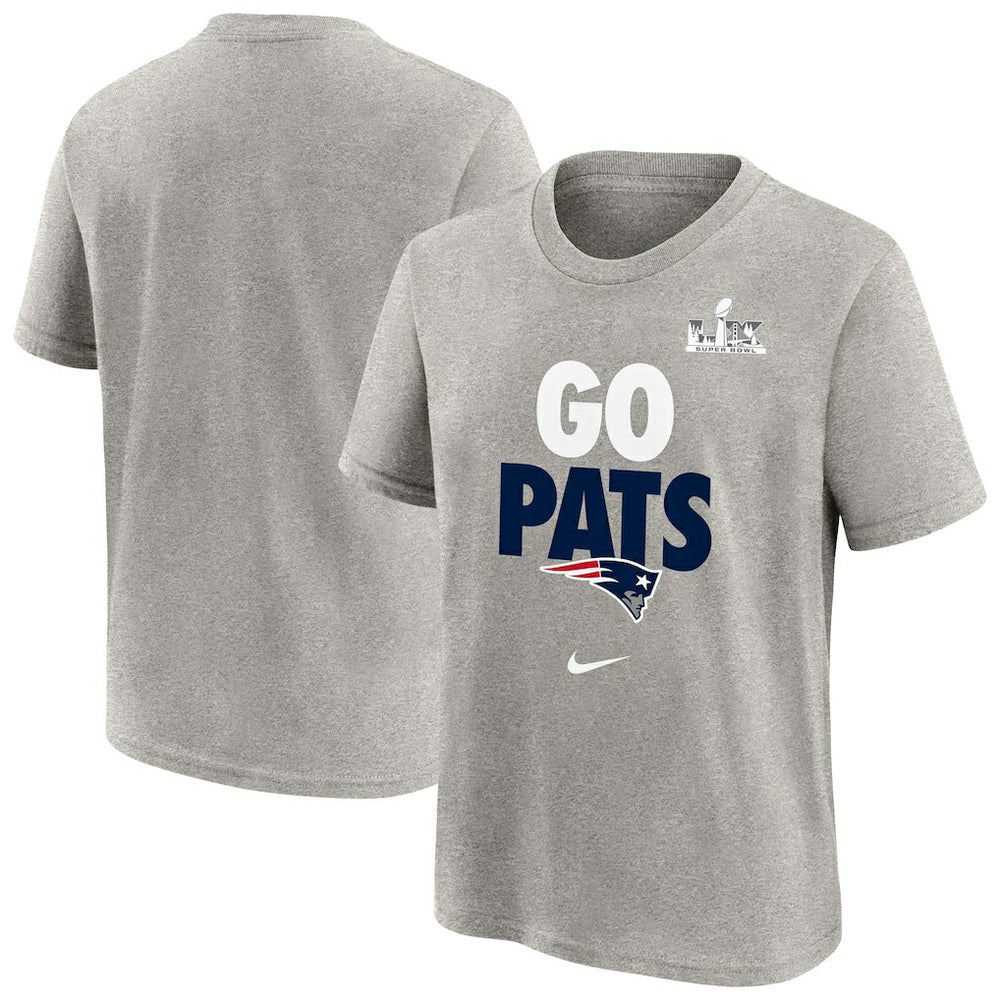 Youth Super Bowl LX Fast As Fast Gets Hometown Slogan T-Shirt - New England Patriots T-shirts