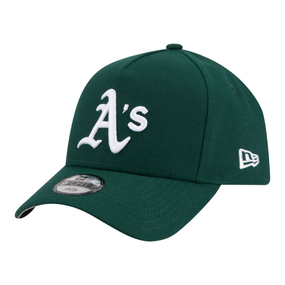 Green Athletics New Era Youth 9FORTY A-Frame Adjustable Hat