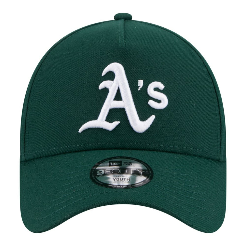 Green Athletics New Era Youth 9FORTY A-Frame Adjustable Hat
