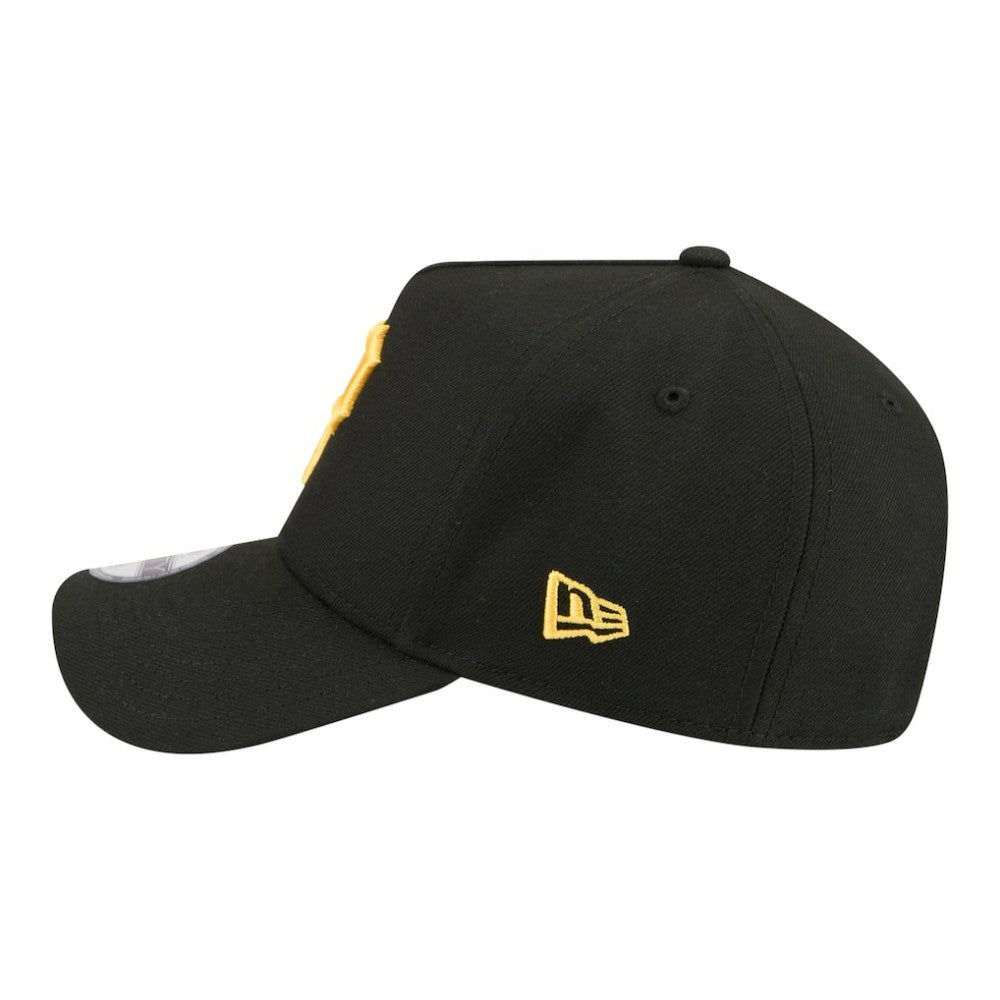 Black Pittsburgh Pirates New Era Youth 9FORTY A-Frame Adjustable Hat