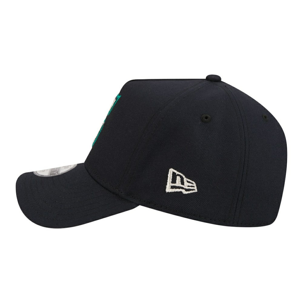 Navy Seattle Mariners New Era Youth 9FORTY A-Frame Adjustable Hat