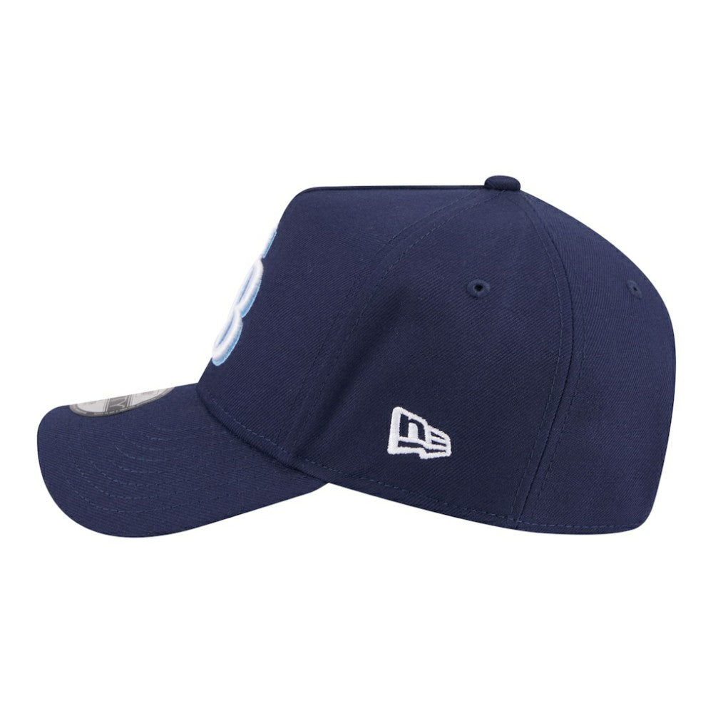 Navy Tampa Bay Rays New Era Youth 9FORTY A-Frame Adjustable Hat