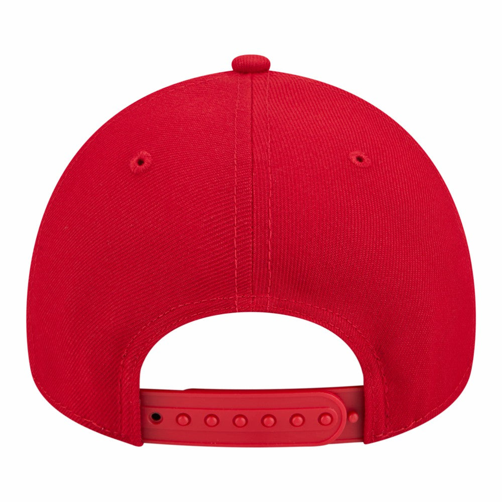 Red Los Angeles Angels New Era Youth 9FORTY A-Frame Adjustable Hat