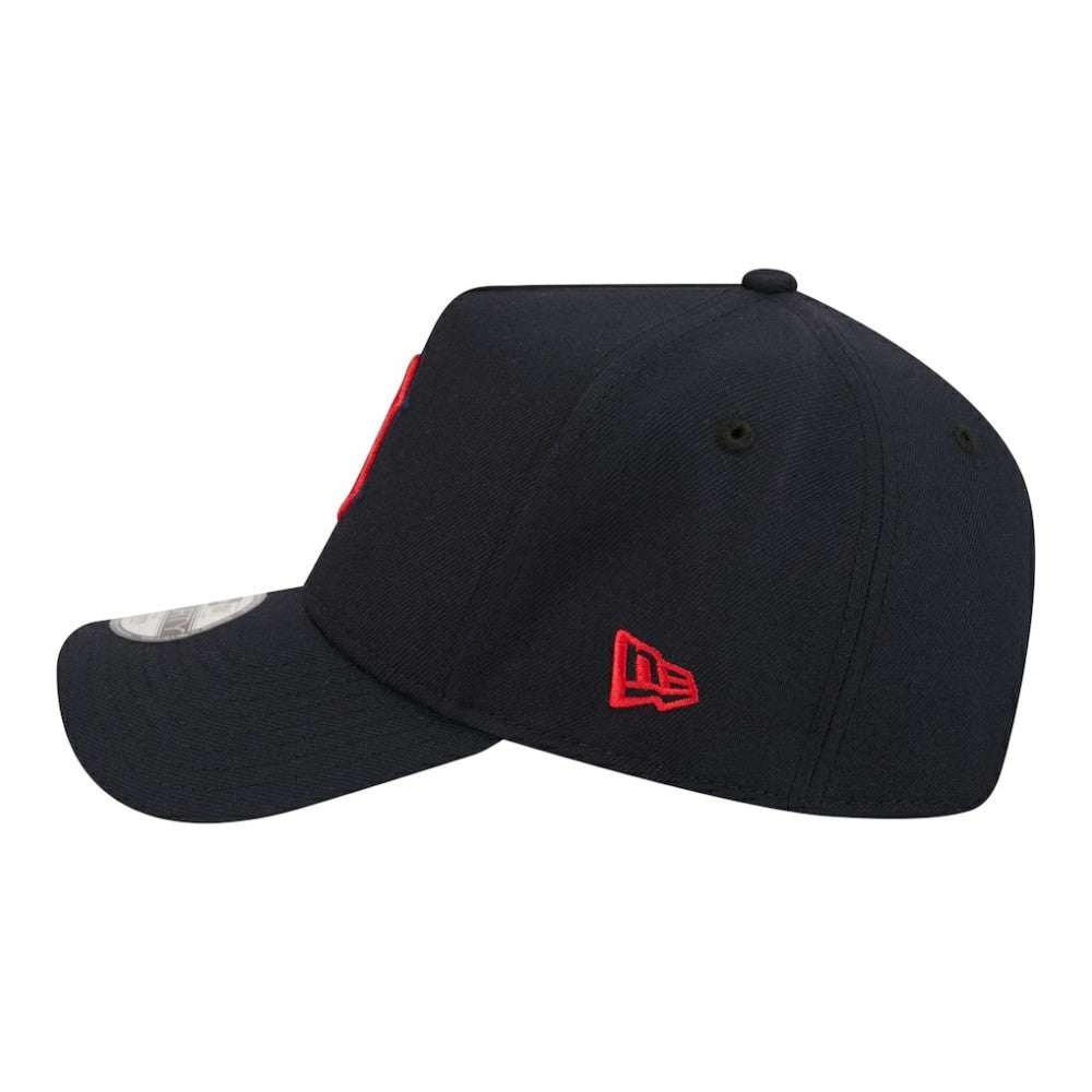 Navy Boston Red Sox New Era Youth 9FORTY A-Frame Adjustable Hat