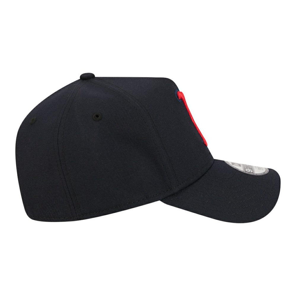 Navy Boston Red Sox New Era Youth 9FORTY A-Frame Adjustable Hat