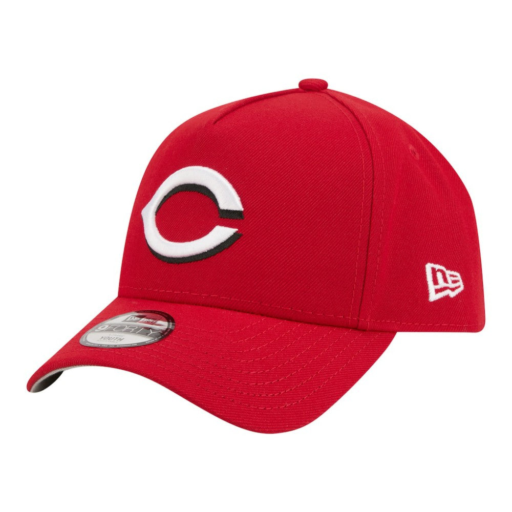 Red Cincinnati Reds New Era Youth 9FORTY A-Frame Adjustable Hat