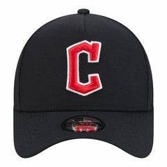 Navy Cleveland Guardians New Era Youth 9FORTY A-Frame Adjustable Hat