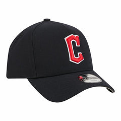 Navy Cleveland Guardians New Era Youth 9FORTY A-Frame Adjustable Hat