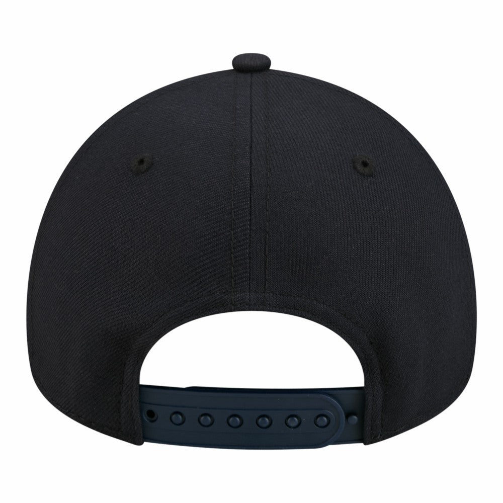 Navy Cleveland Guardians New Era Youth 9FORTY A-Frame Adjustable Hat